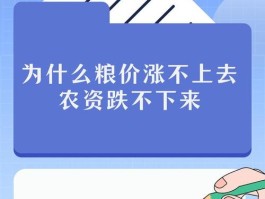 国家为什么不提高粮价