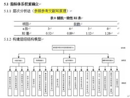 层次分析法确定权重过程方法(层次分析法确定权重过程方法excel)